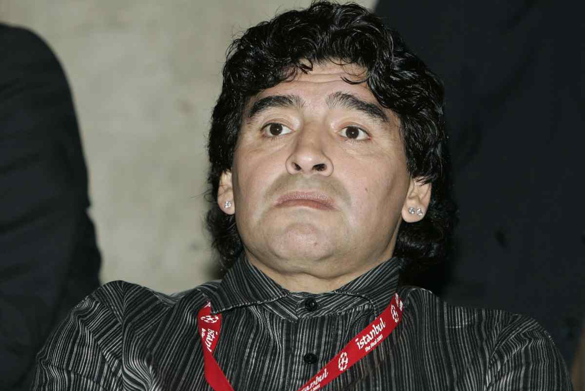 Maradona che sgarbo