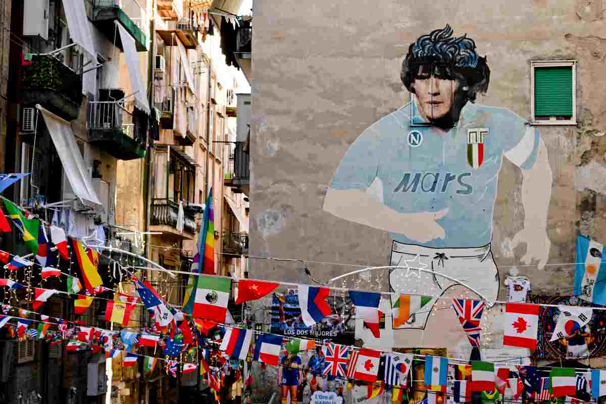 Maradona che sgarbo