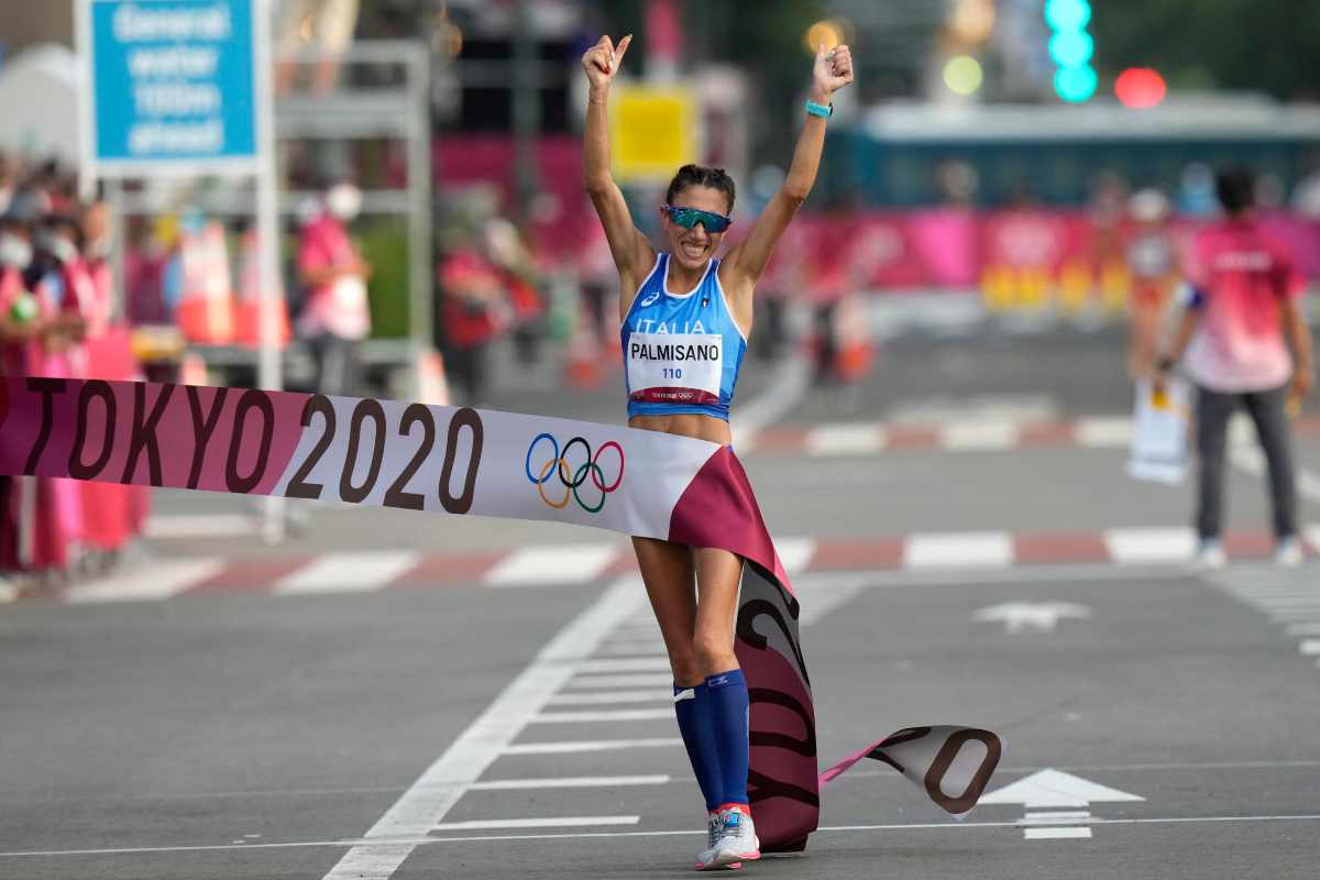 Antonella Palmisano, oro olimpico a Tokyo, è ancora ferma