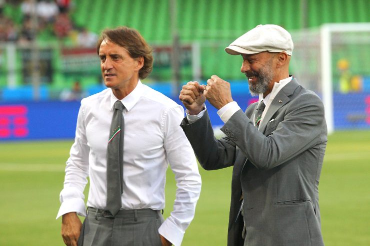 Mancini e Vialli insieme