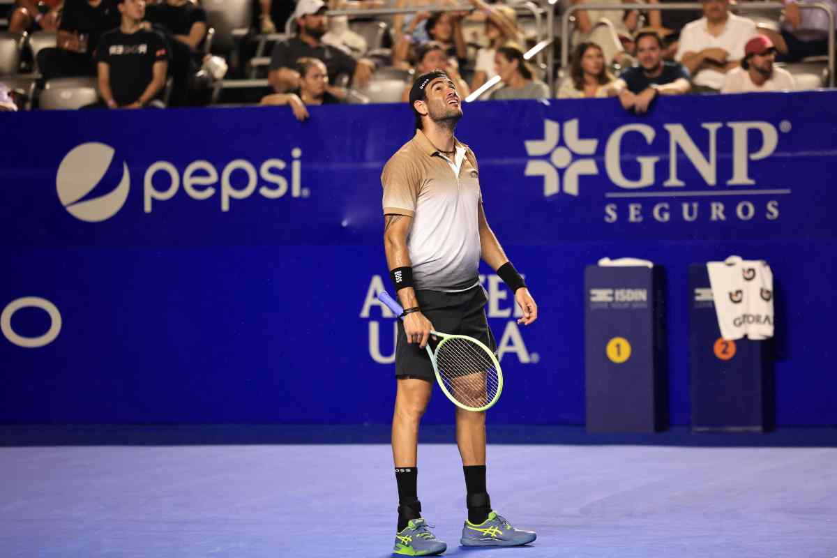 Matteo Berrettini e il momento rispetto a Sinner