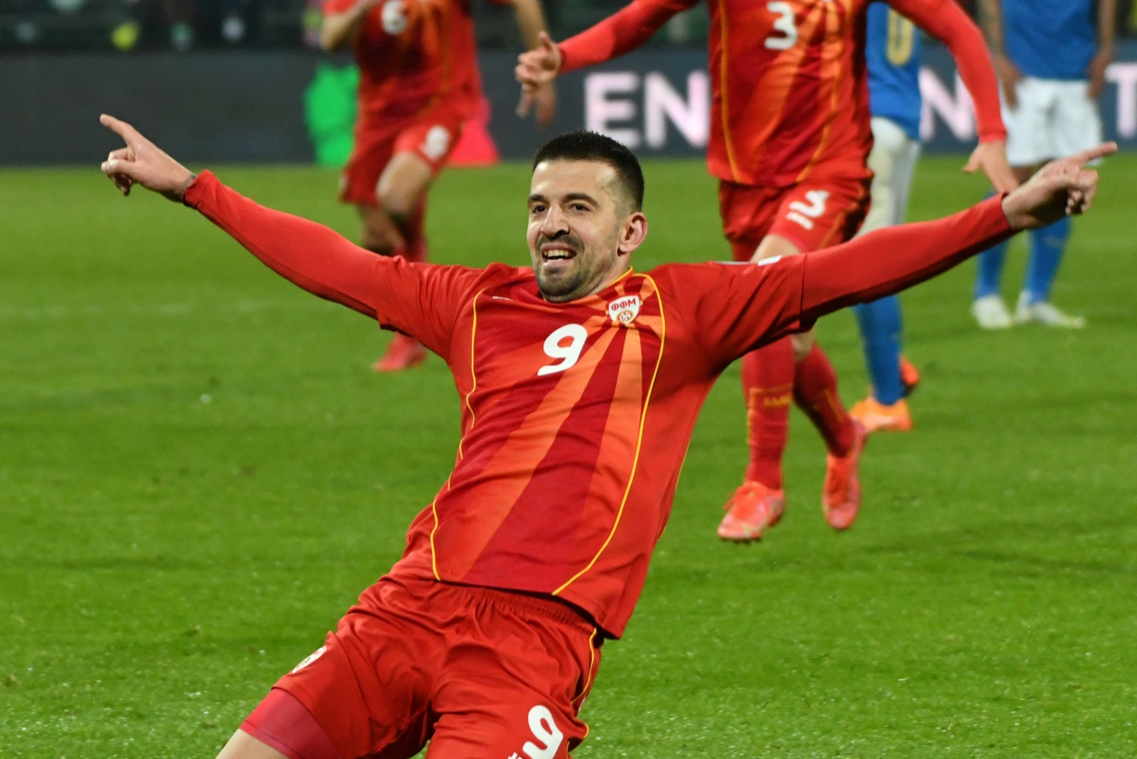 Trajkovski : “Ricordo bene le emozioni provate dopo il gol all’Italia”