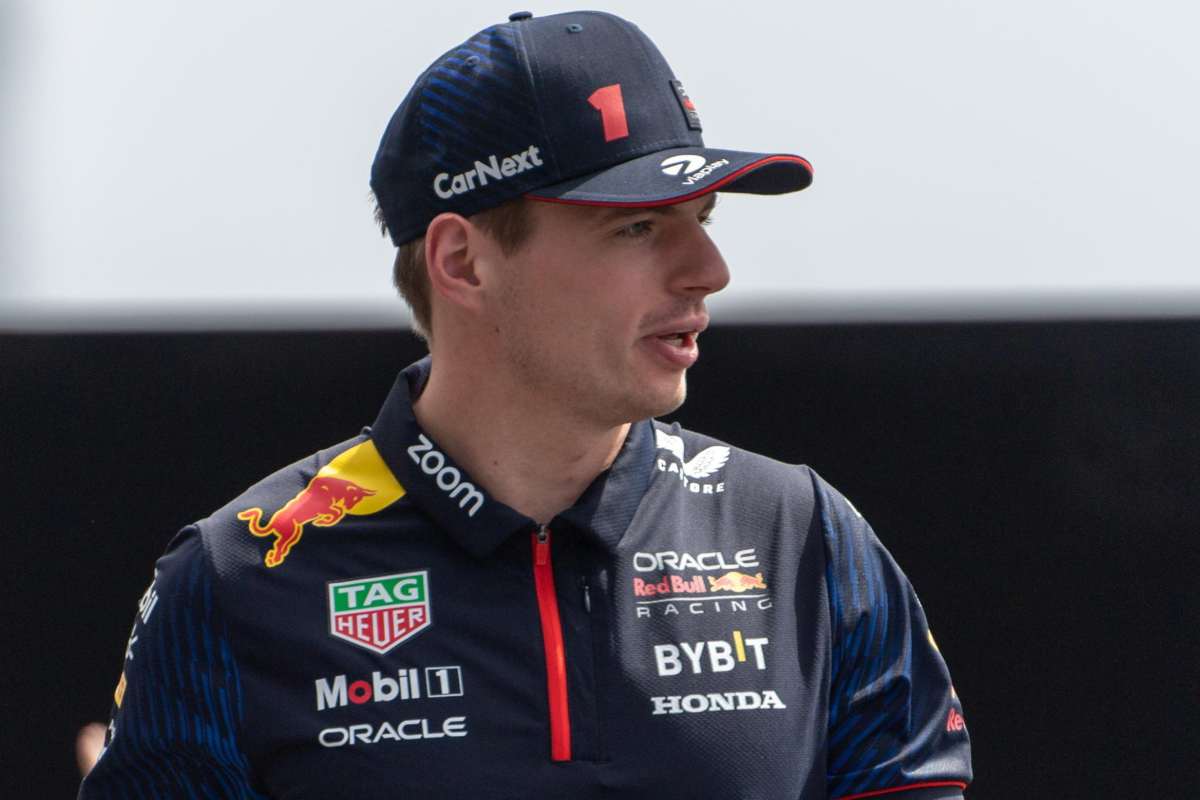 Max Verstappen furioso