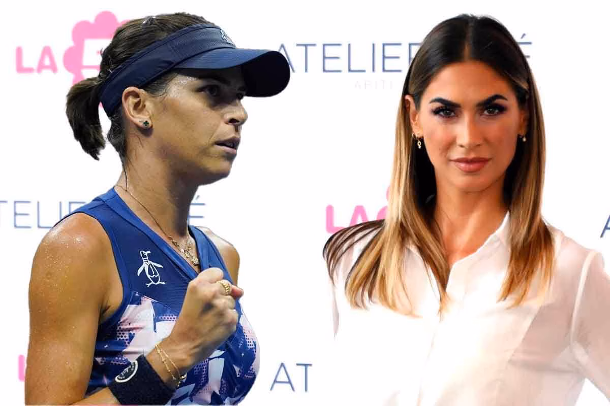 Ajla Tomljanovic e Melissa Satta tifose del Milan