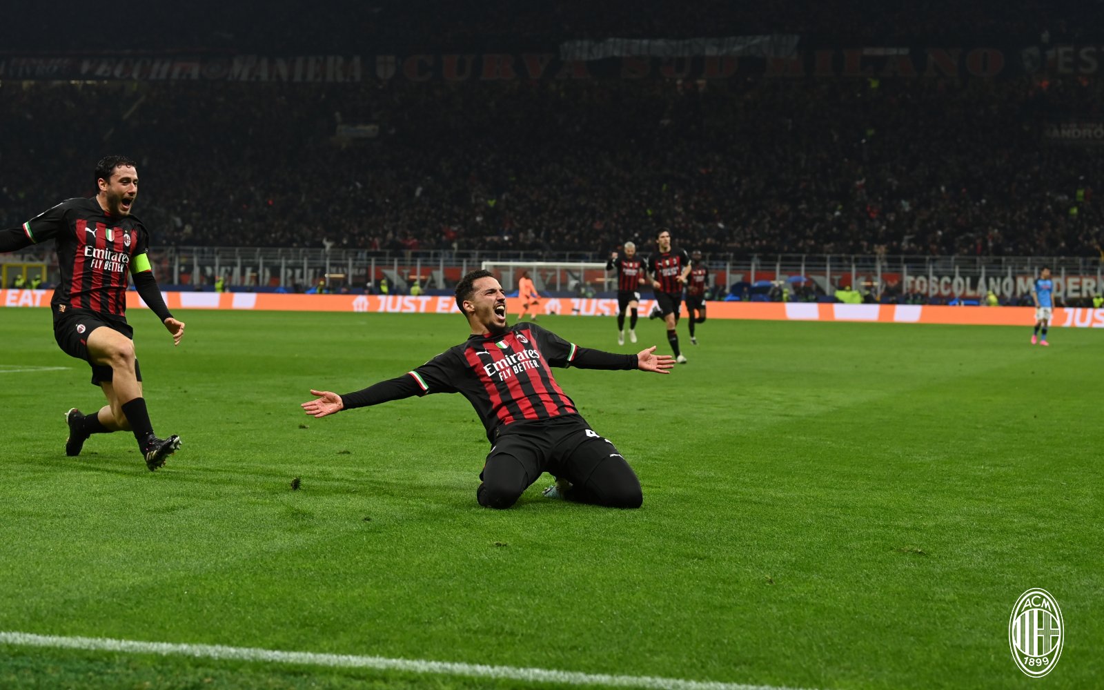 Derby italiano in Champions: primo round al Milan, 1-0 sul Napoli