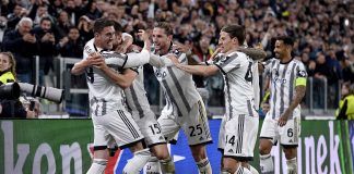 Esultanza Juventus gol Gatti Sporting
