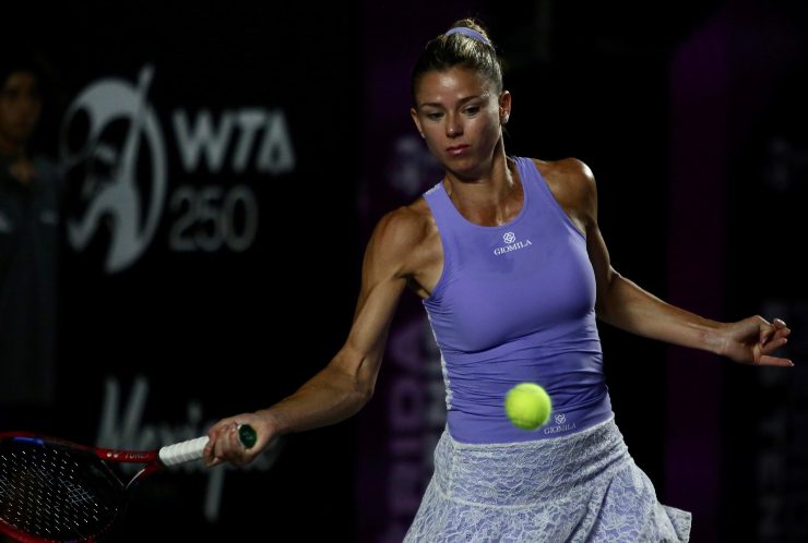 Camila Giorgi ko: a rischio Roma