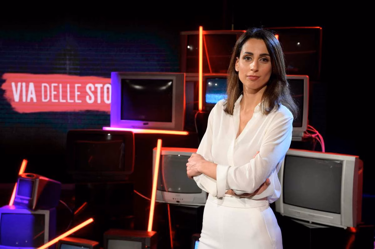 Giorgia Cardinaletti conduce il TG1