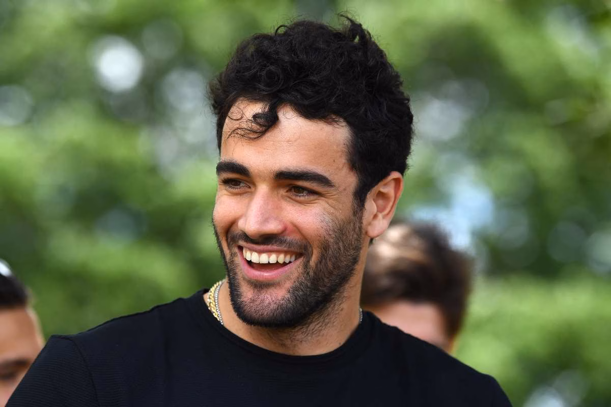 Matteo Berrettini tra Melissa Satta e la madre