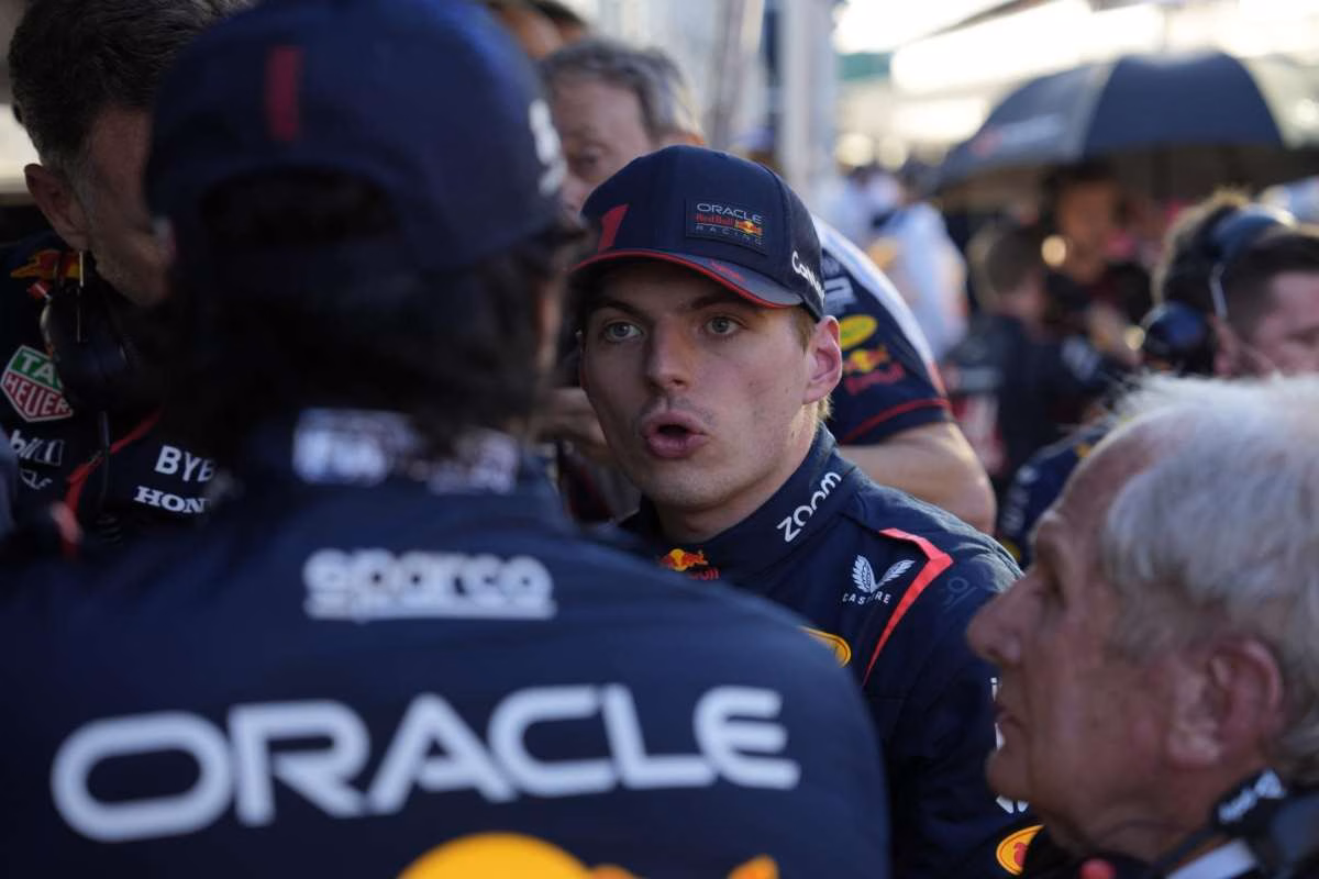Verstappen shock