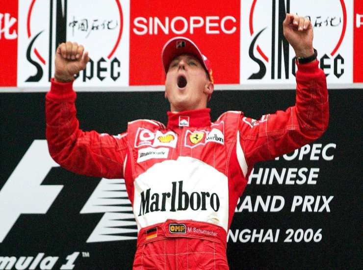 Michael Schumacher vittorie Ferrari