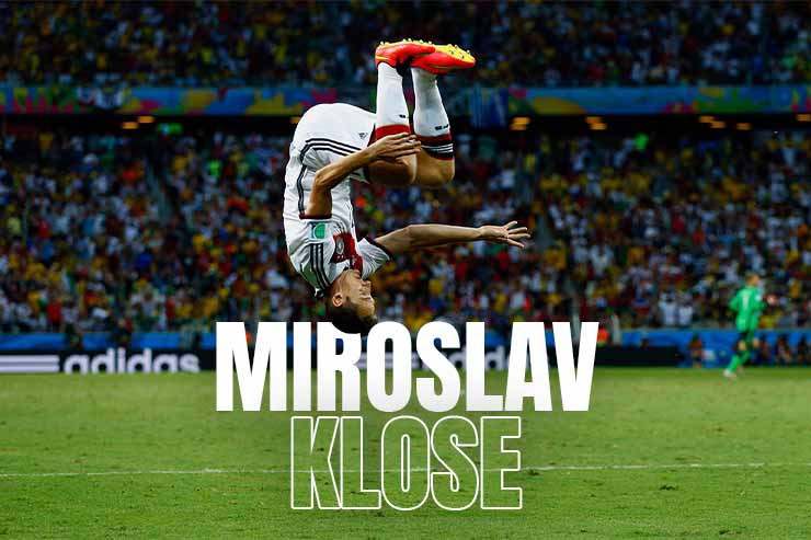 Miroslav Klose, è lui l'attaccante nella foto