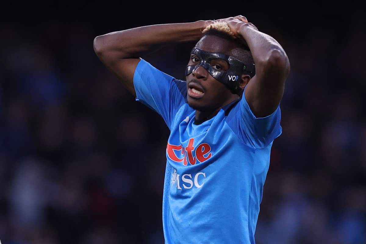 Osimhen addio Napoli