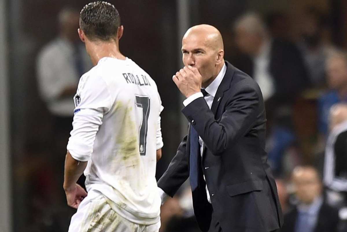 Zidane Ronaldo insieme