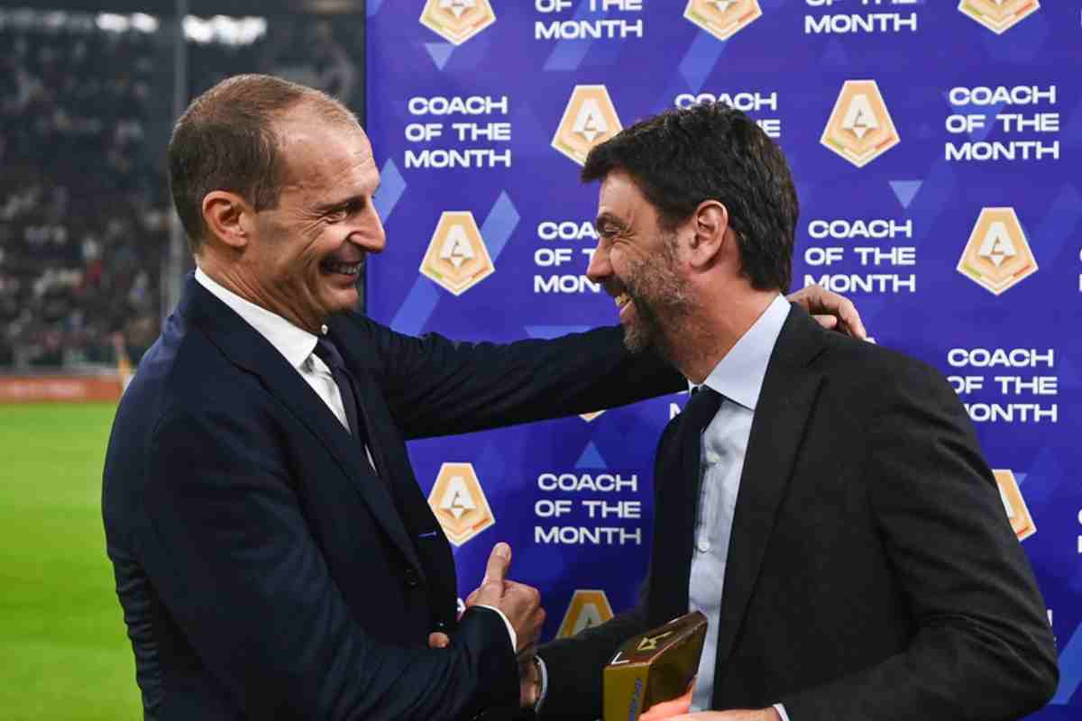 agnelli allegri festa juve