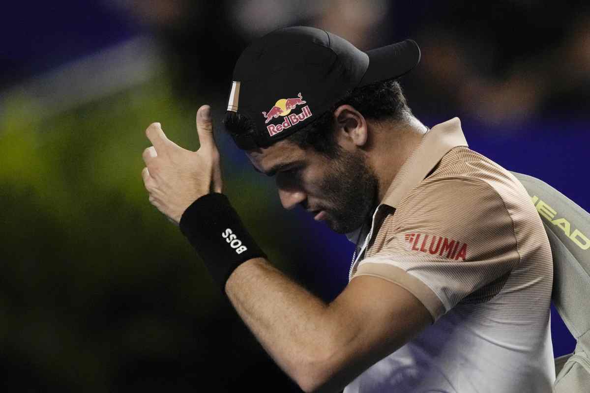 Berrettini, è ufficiale il forfait a Parigi