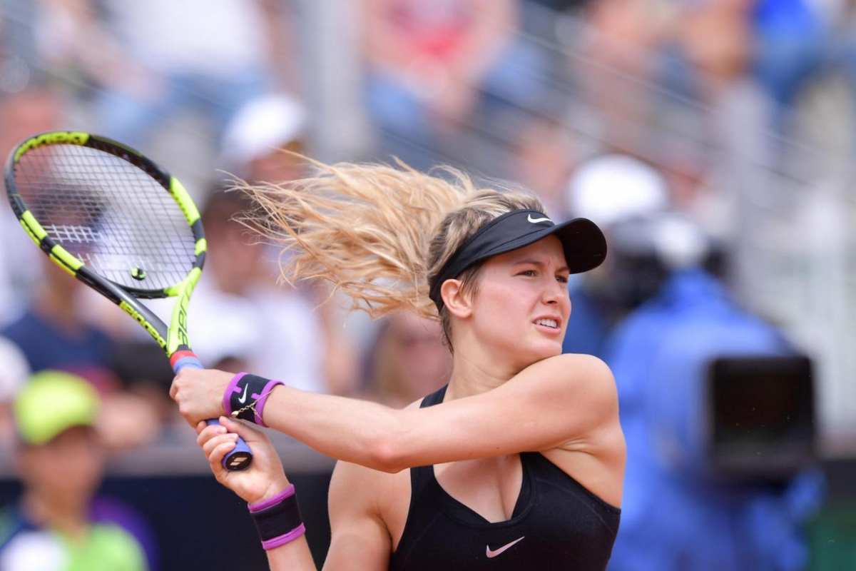 Eugenie Bouchard e quel lato B che salta all'occhio