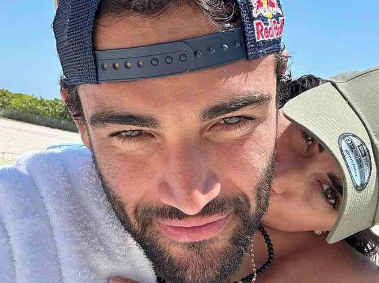 Melissa Satta, la foto con Matteo Berrettini