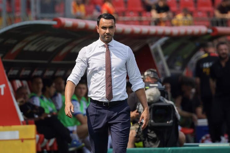 Raffaele Palladino, allenatore del Monza Fiorentina