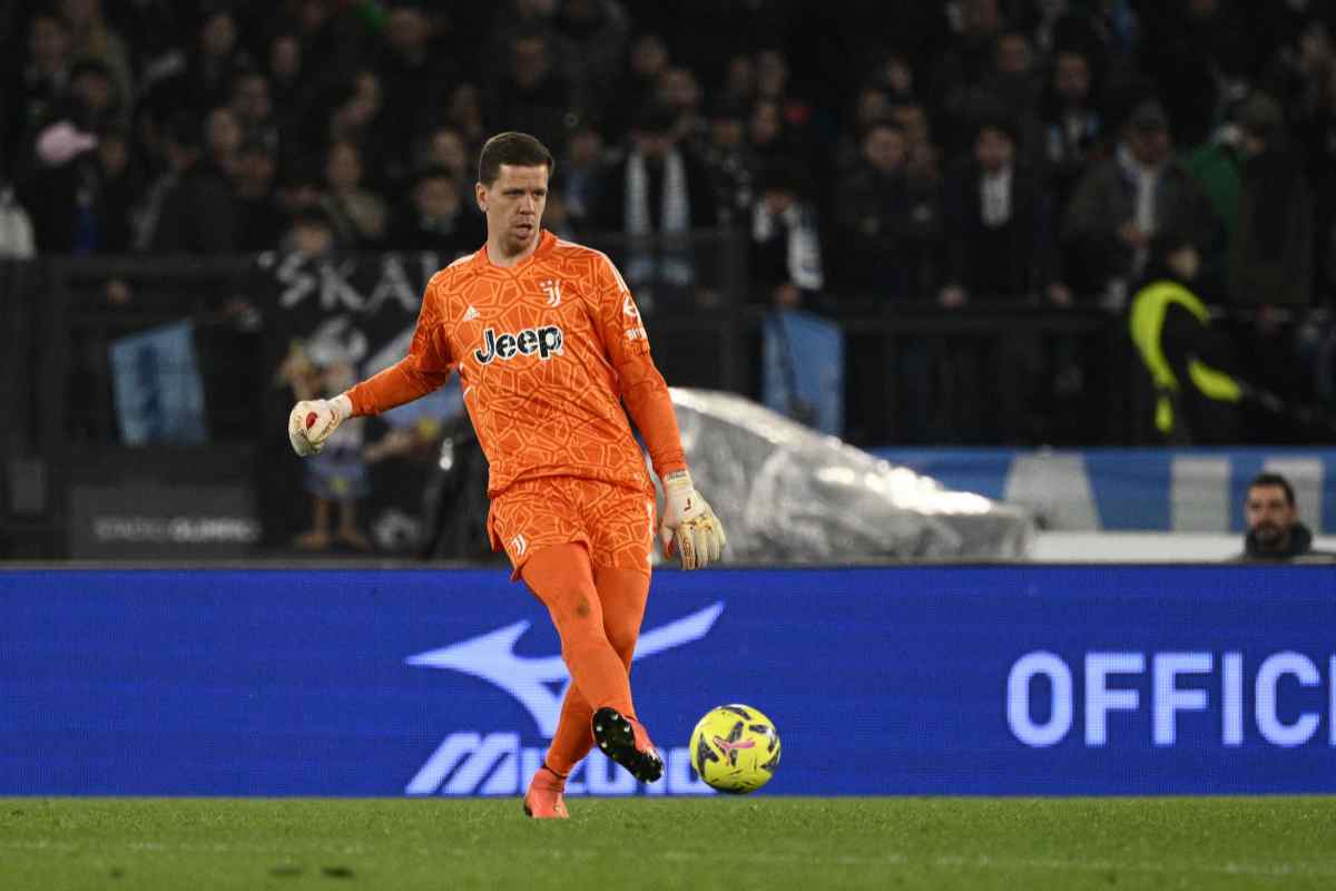 Szczesny ai ferri corti con Allegri