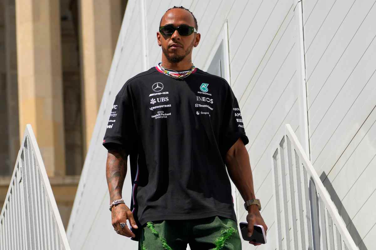 Hamilton ed il messaggio a Rossi