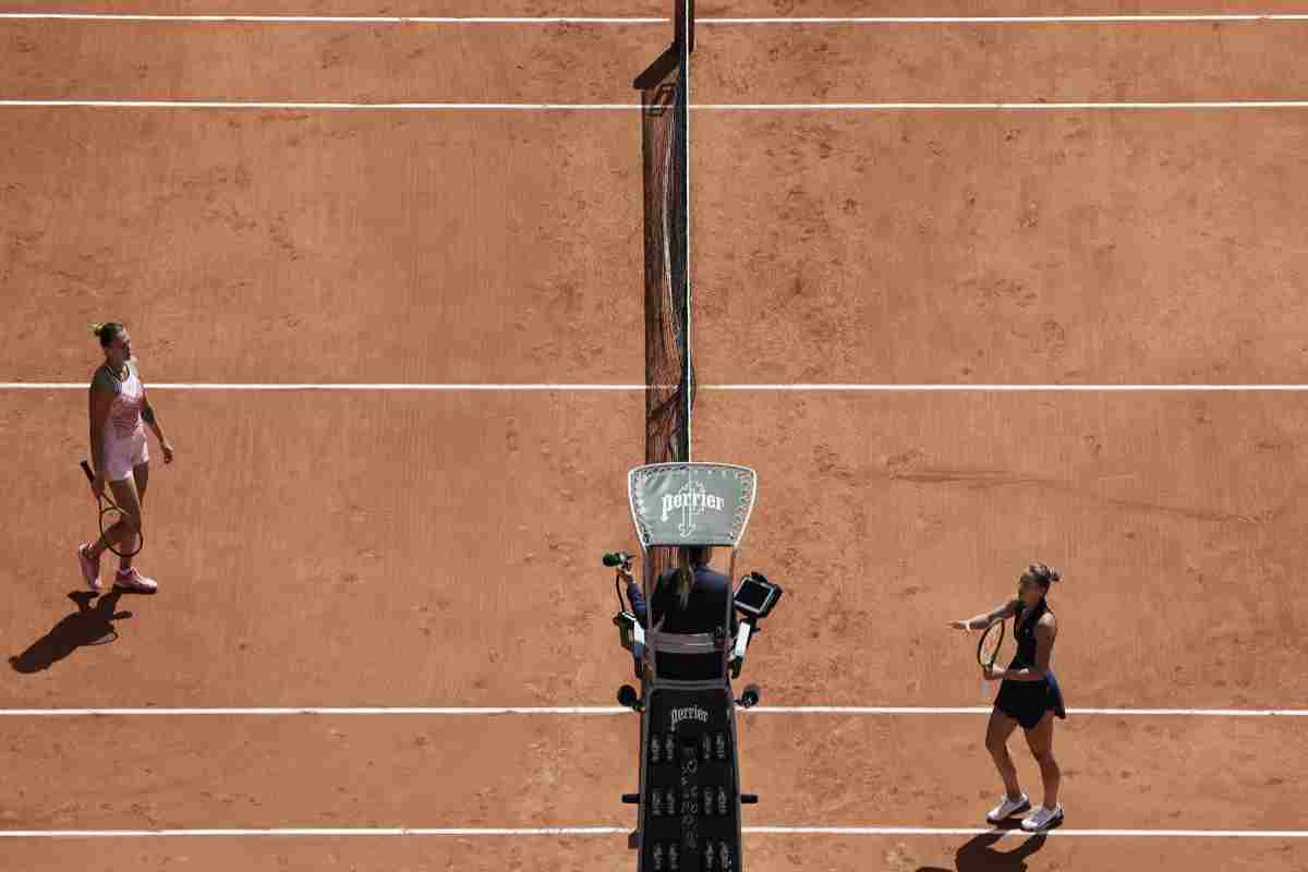 Sabalenka-Kostyuk mancata stretta di mano