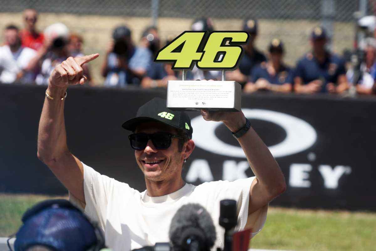 Valentino Rossi, messaggio da Hamilton