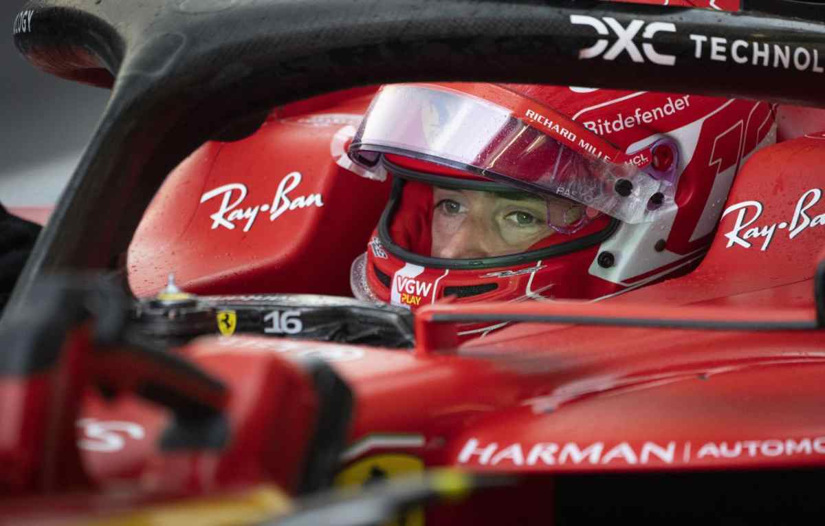Leclerc rompe con la Ferrari