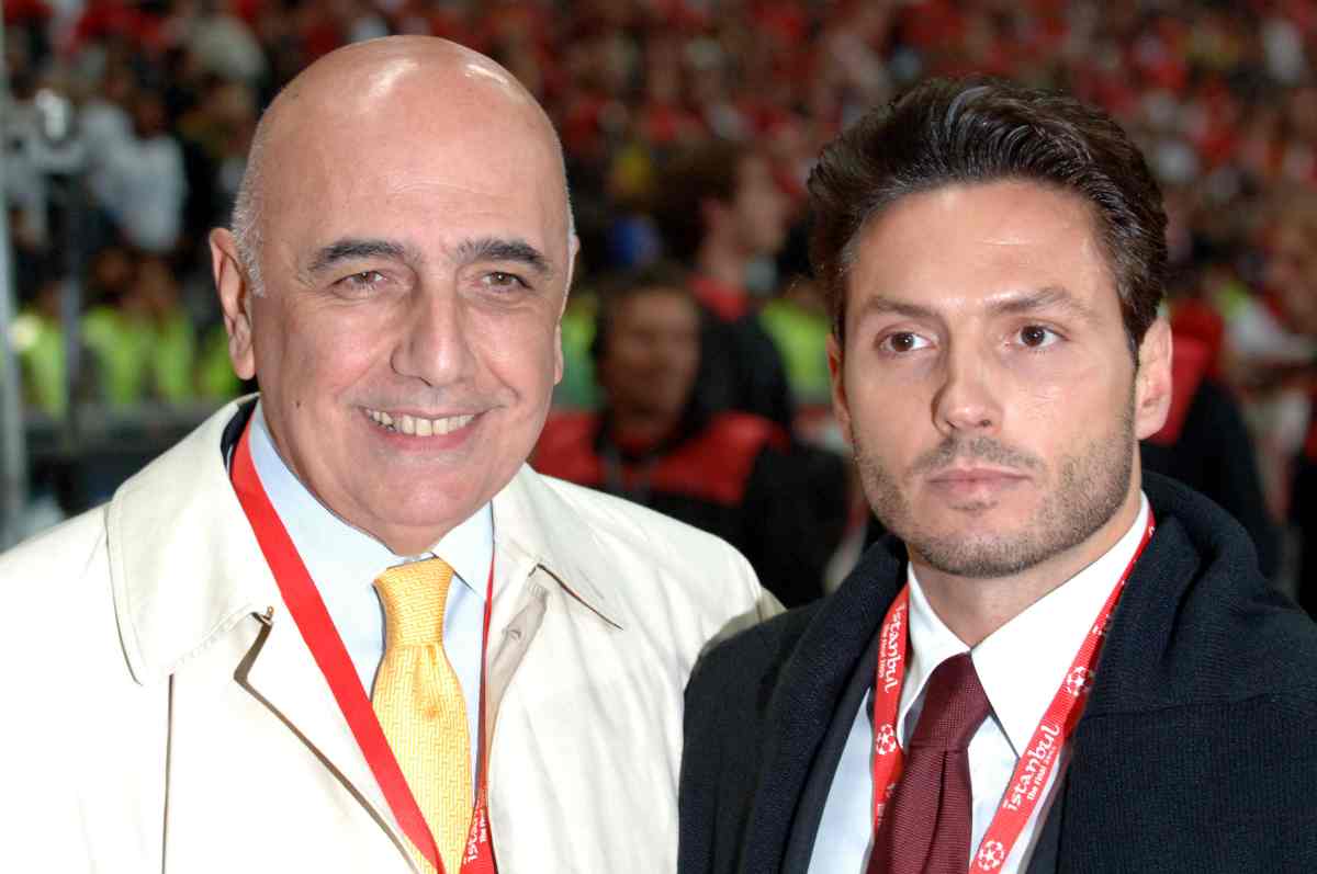 Pier Silvio Berlusconi e Adriano Galliani 