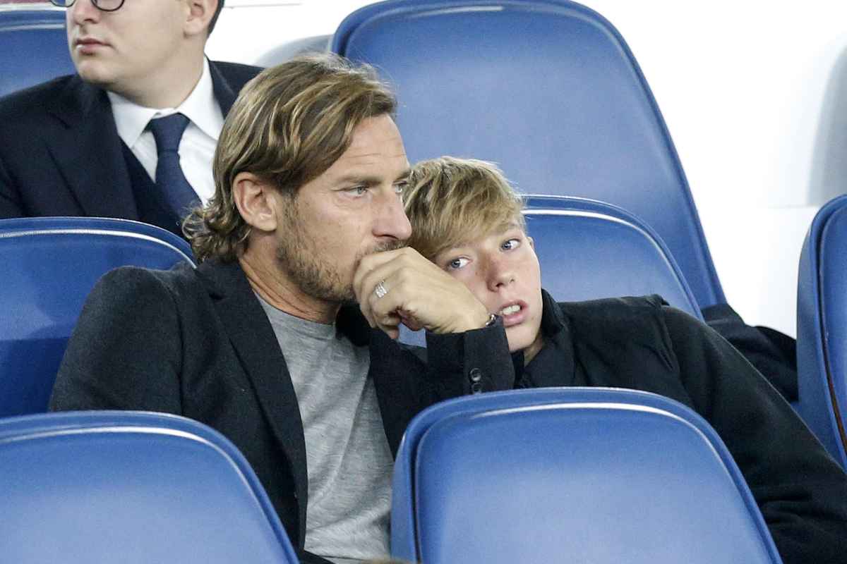 Totti-Ilary, altro addio: Cristian lascia la Roma