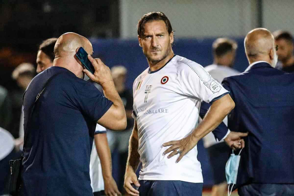 Totti-Ilary, altro addio: Cristian lascia la Roma