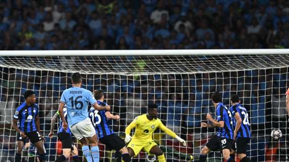 Gloria al Manchester City campione d’Europa, onore all’Inter