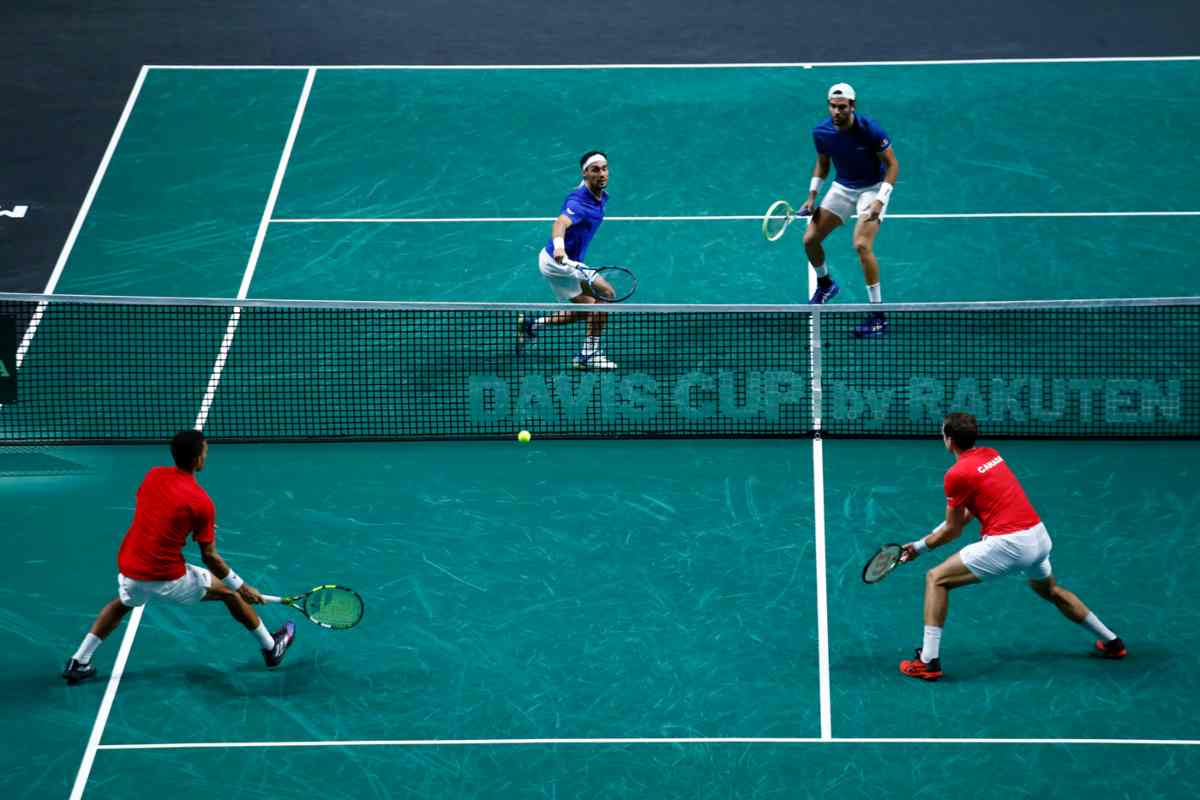 Tennis date match Coppa Davis