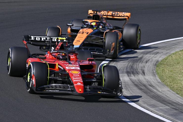 Sainz contro Leclerc dopo il gp di Ungheria