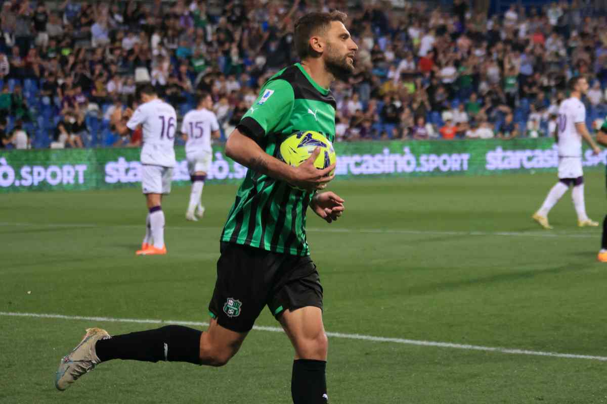 Calciomercato Juventus Berardi Sassuolo torna titolare