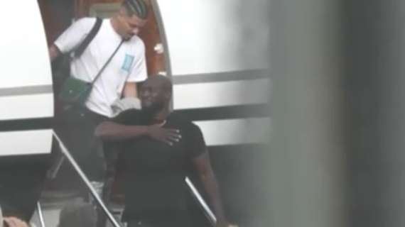 Roma, ecco Lukaku: la capitale dà il benvenuto al belga