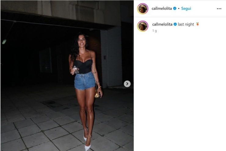 Jovana Djordjevic scatto da sogno per i fan