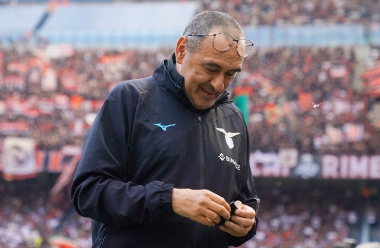 Maurizio Sarri, tecnico della Lazio