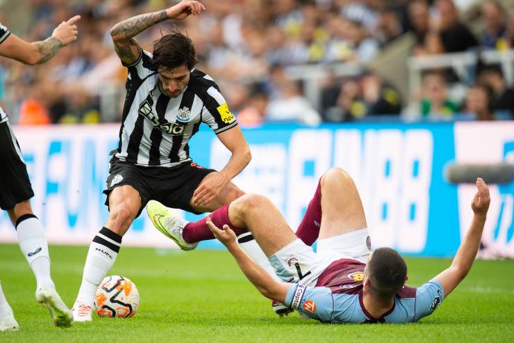 Scommesse, il Newcastle sospende lo stipendio a Tonali