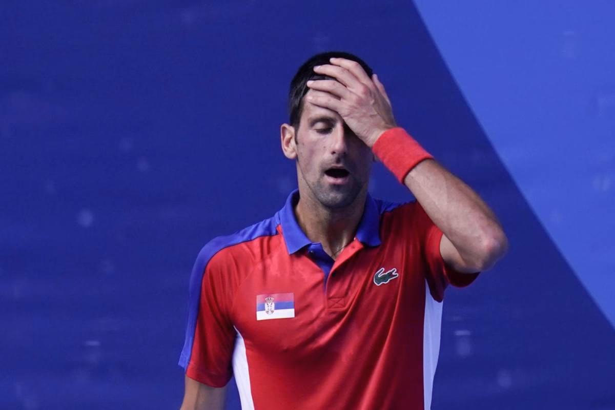 Djokovic delusione sconfitta Olimpiadi 