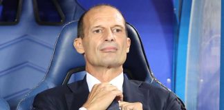 allegri in panchina per Empoli-Juventus