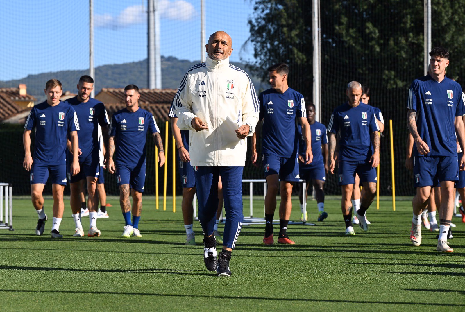 Spalletti, primo giorno da CT della Nazionale Italia