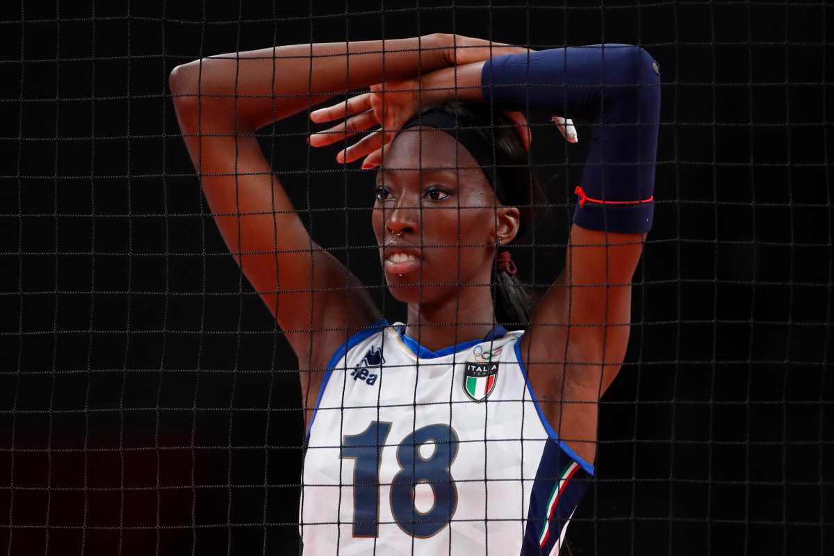 Egonu e la sua nazionale di volley