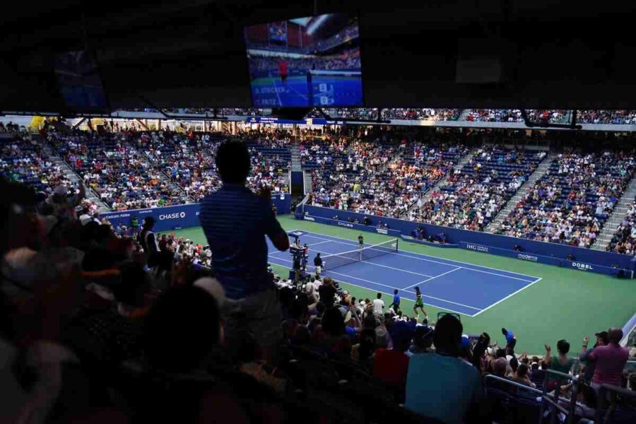 Incredibile agli US Open: invasione tra panico e risate