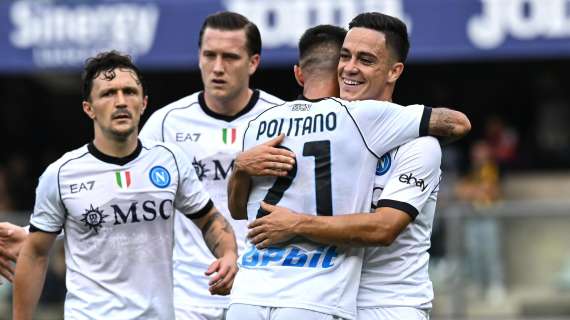 Napoli, trionfo azzurro a Berlino: Raspadori fa +3