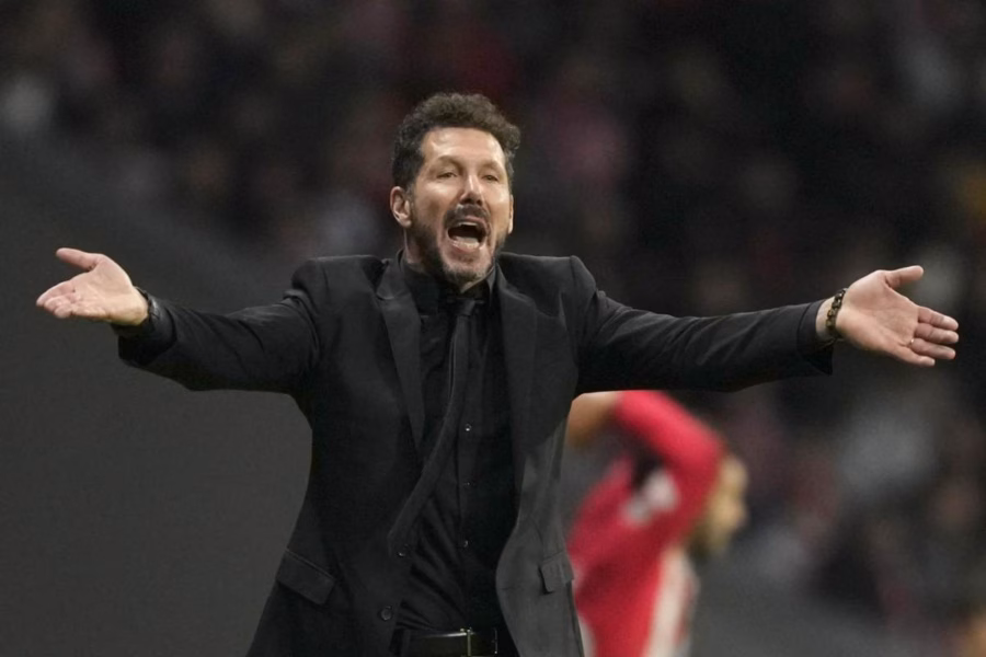 Simeone, allenatore Atletico Madrid