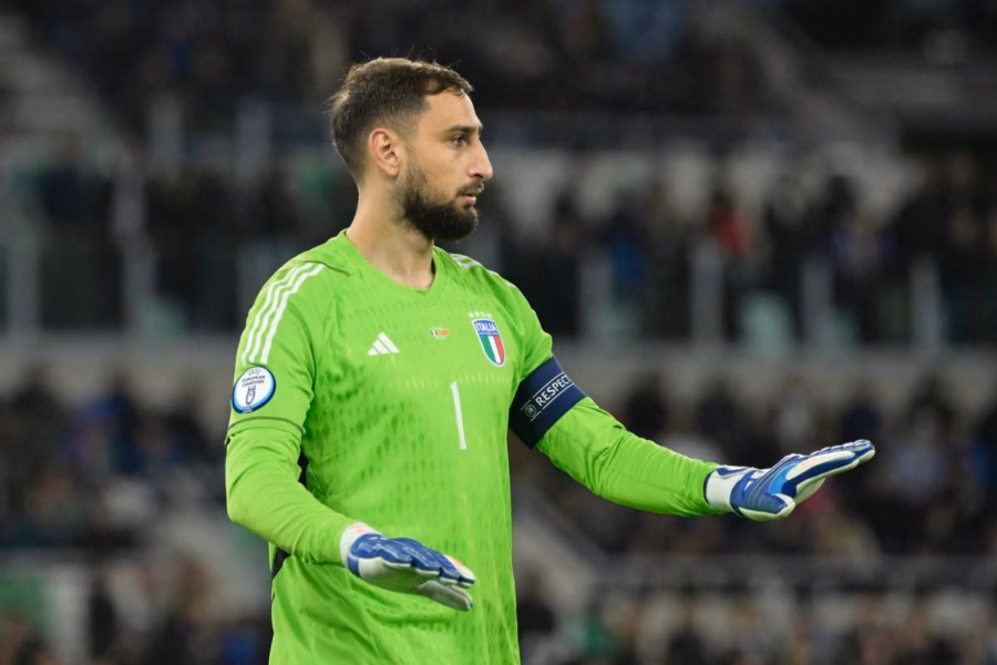 Gianluigi Donnarumma, capitano dell’Italia alla ricerca della qualificazione ai Mondiali 2026