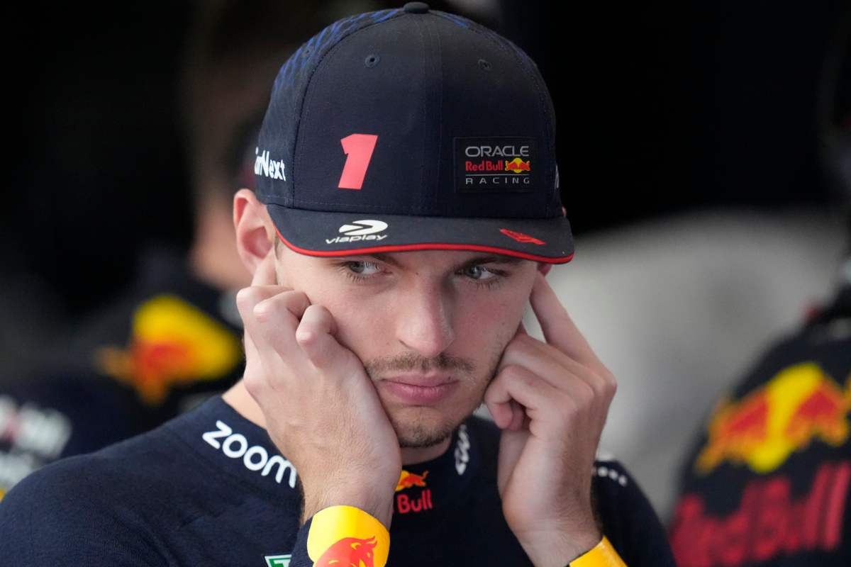 Colpo di scena Verstappen