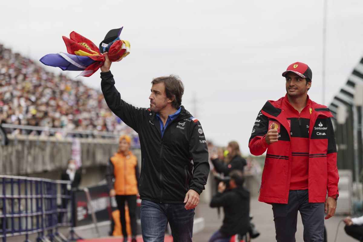 Alonso e Sainz insieme