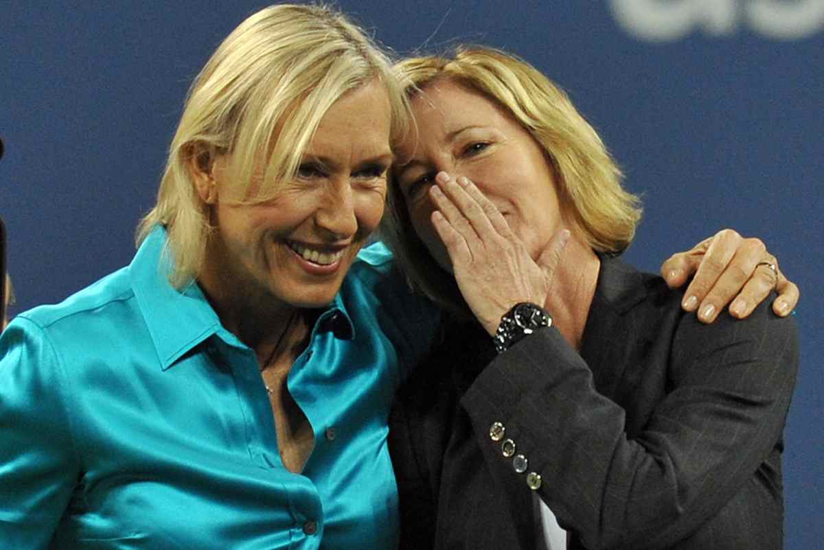 Chris Evert e Martina Navratilova: amiche oltre il tennis